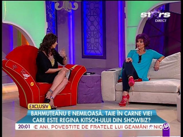 Adriana Bahmuţeanu, despre vedetele kitsch din Rom&acirc;nia