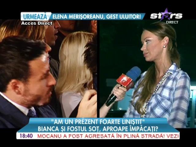 Bianca Drăguşanu radiază de fericire datorită fostului soţ
