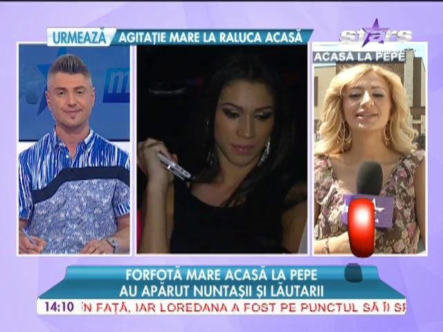 Raluca Pastramă așteaptă venirea mirelui