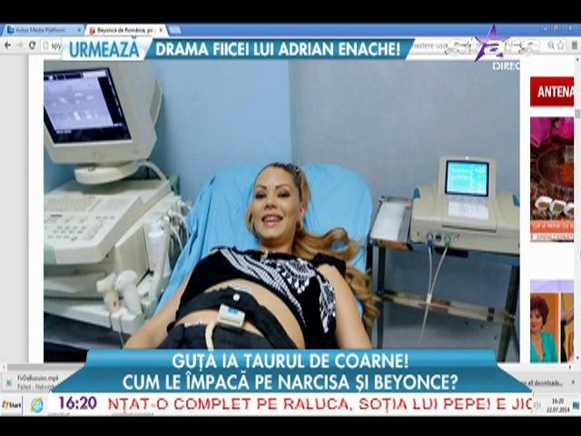 Beyonce de Rom&acirc;nia, pe patul de spital