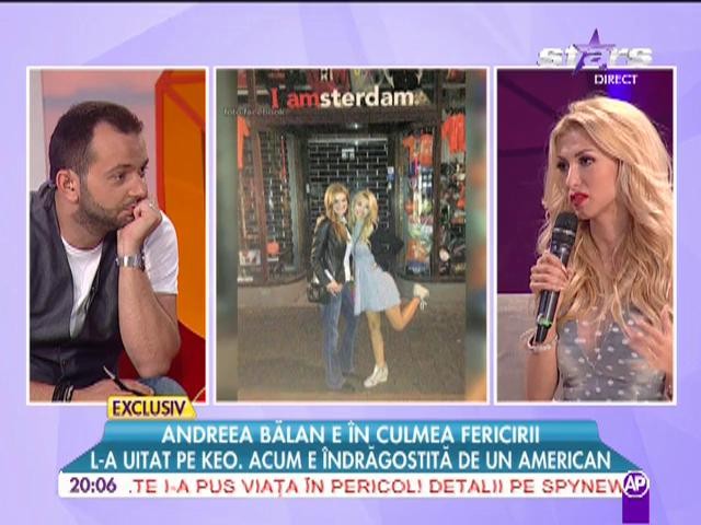 Andreea Bălan: &rdquo;Iubitul meu a lucrat cu Christina Aguilera&rdquo;
