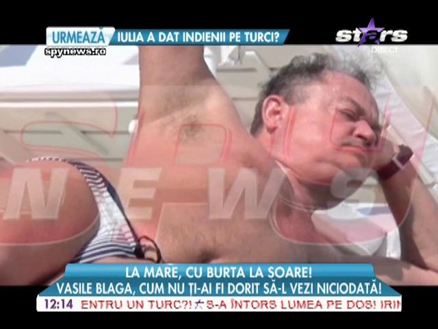 Vasile Blaga, "spectacol" pe litoral