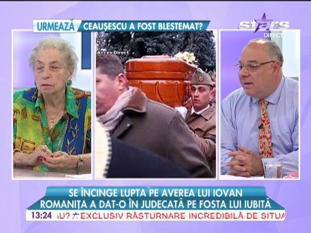 Romaniţa Iovan a dat-o &icirc;n judecată pe fosta iubită a lui Adrian Iovan, &icirc;n lupta pentru avere