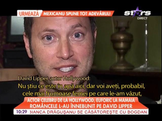 David Lipper, celebrul actor de la Hollywood, pe litoralul rom&acirc;nesc
