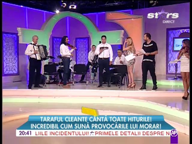 Taraful Cleante c&acirc;ntă alături de Lidia Buble
