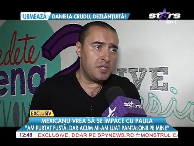 Marian Mexicanu vrea să se &icirc;mpace cu Paula Lincan