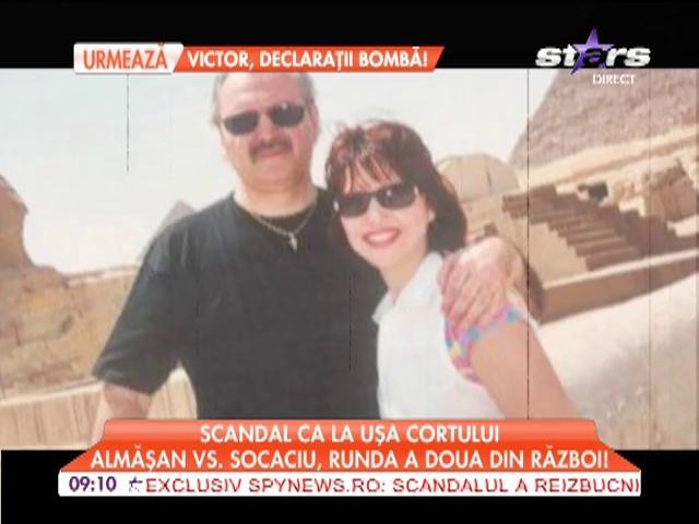 Marina Almăşan l-a dat &icirc;n judecată pe fostul soţ, Victor Socaciu