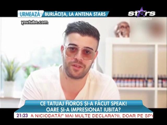 Speak și-a făcut un tatuaj fioros