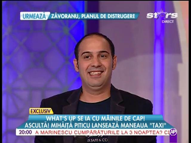 Mihăiță Piticu a lansat maneaua "Taxi"