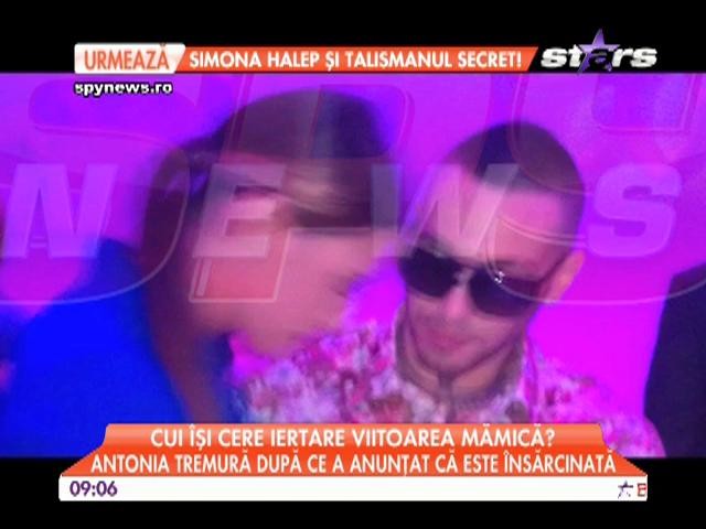 Antonia tremură după ce a anunțat că este &icirc;nsărcinată