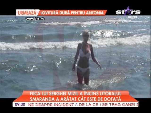 Fiica lui Serghei Mizil a &icirc;ncins litoralul