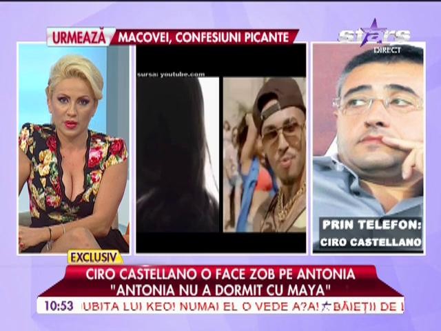 Ciro Castellano, despre Antonia: "Sper să divorţeze c&acirc;t mai repede!"