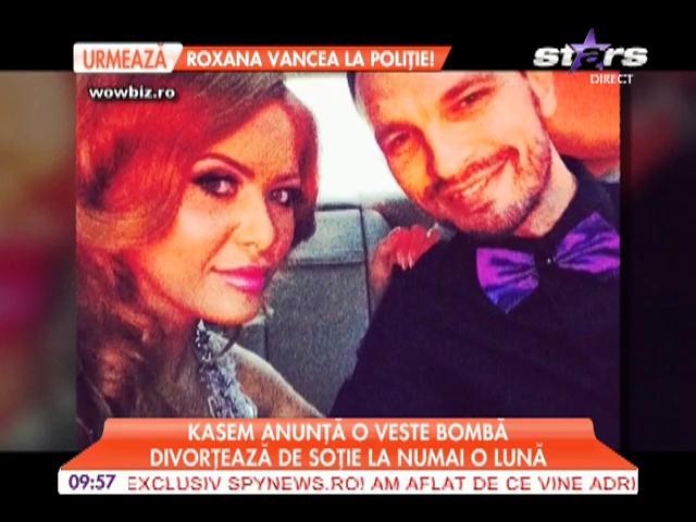 Kasem divorţează de a treia soţie, la numai o lună de la căsătorie