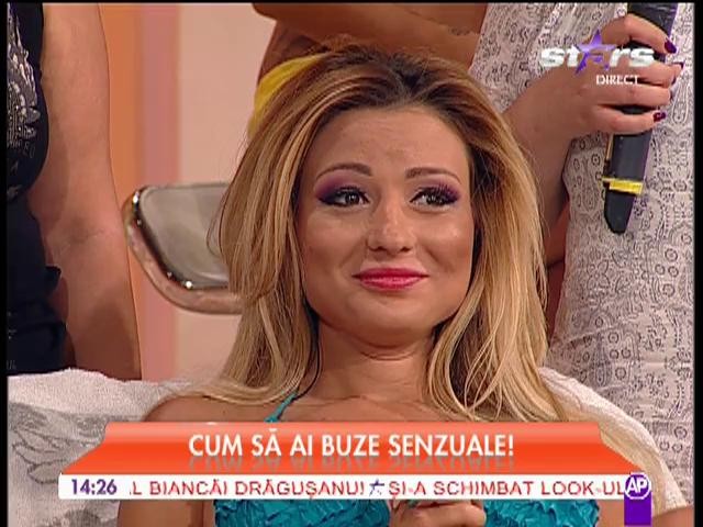 Denisa Biţă &icirc;şi injectează botox &icirc;n buze, &icirc;n direct!