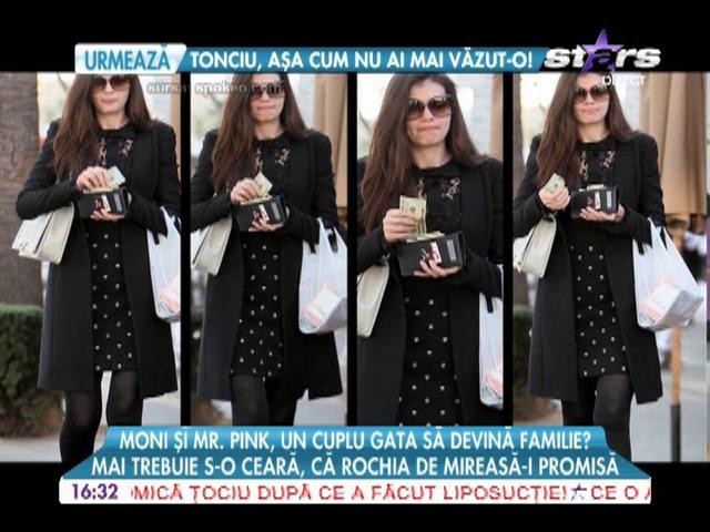 Monica Gabor și Mr. Pink, un cuplu gata să devină familie
