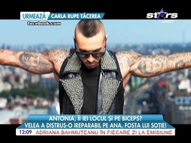 Alex Velea şi-a scos tatuajul cu Ana, fosta lui soţie
