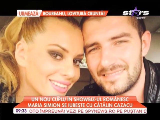 Un nou cuplu &icirc;n showbiz-ul rom&acirc;nesc! Maria Simion se iubeşte cu Cătălin Cazacu