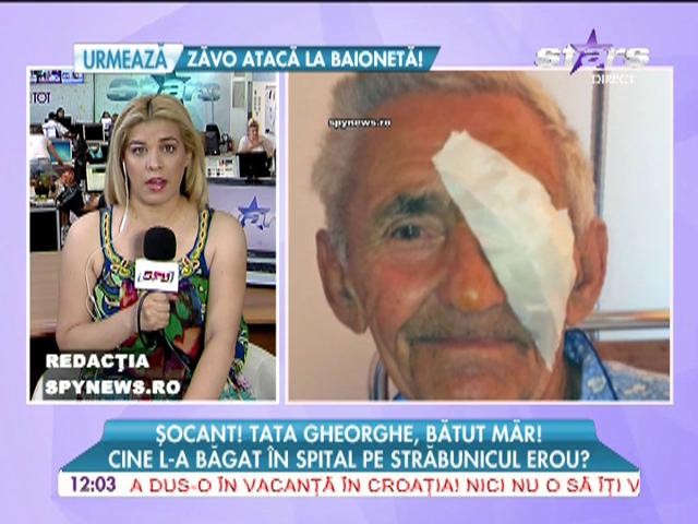 Tata Gheorghe, bătut măr! Cine l-a băgat &icirc;n spital pe străbunicul erou?