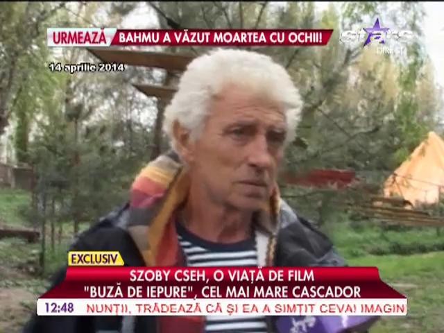 Szoby Cseh, o viaţă de film! Ultimul interviu al celui mai mare cascador