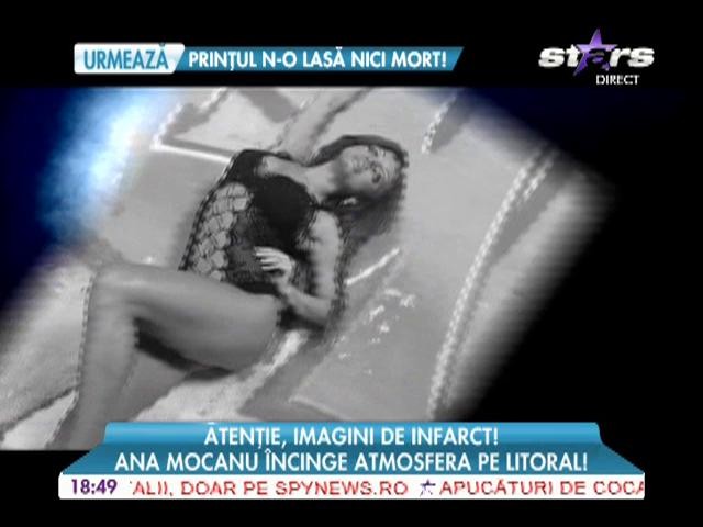 Ana Maria Mocanu &icirc;ncinge atmosfera pe litoral!