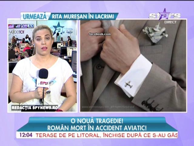 Rom&acirc;n mort &icirc;ntr-un accident aviatic