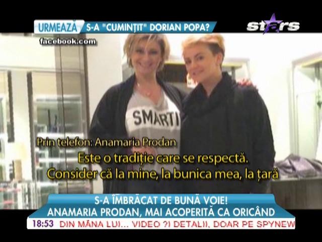 Anamaria Prodan le face pe plac arabilor! S-a &icirc;mbrăcat &icirc;n portul tradiţional islamic