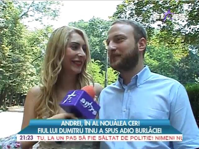 Andrei Tinu va deveni tătic!