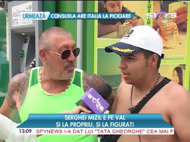 Serghei Mizil e pe val!