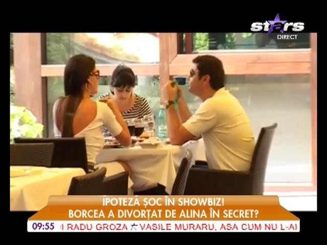 Ipoteză şoc &icirc;n showbiz! Cristi Borcea a divorţat de Alina Vidican