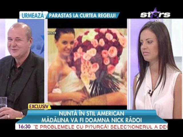 Nuntă &icirc;n stil american, Nick Rădoi se &icirc;nsoară