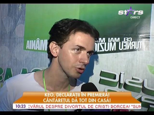 Andreea Bălan, foc și pară pe Keo