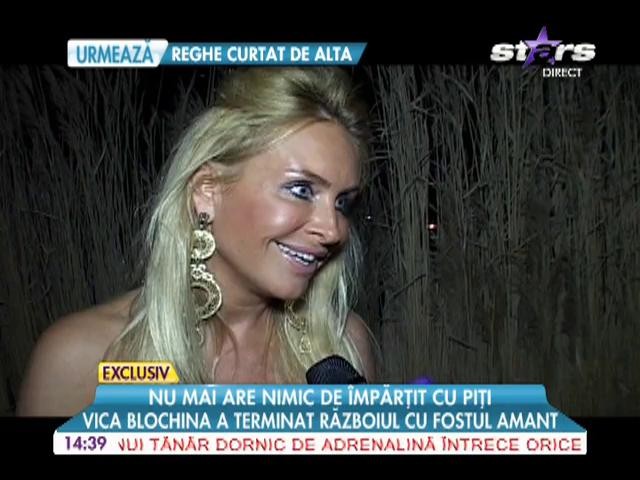 Vica Blochina și-a rezolvat problemele cu Pițurcă
