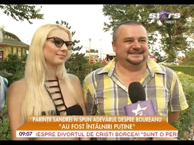 Sandra N spune adevărul despre &icirc;nt&acirc;nirile cu Boureanu