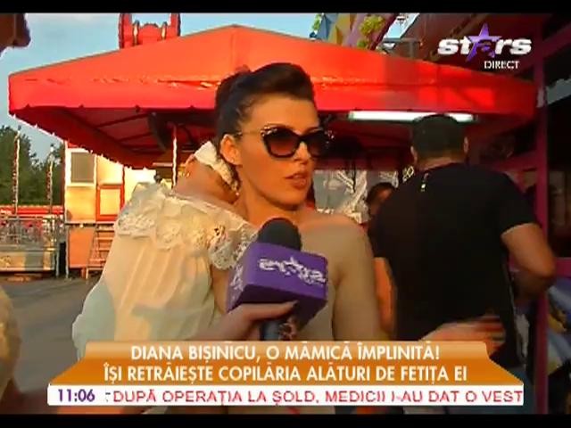 Diana Bişinicu, o mămică &icirc;mplinită!