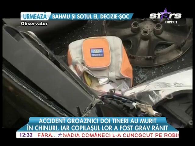 Doi tineri au murit &icirc;ntr-un accident rutier, iar copilul lor de 1 an a fost rănit grav