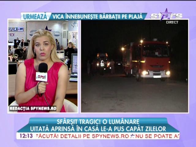 O lum&acirc;nare uitată aprinsă a pus capăt zilelor a doi oameni