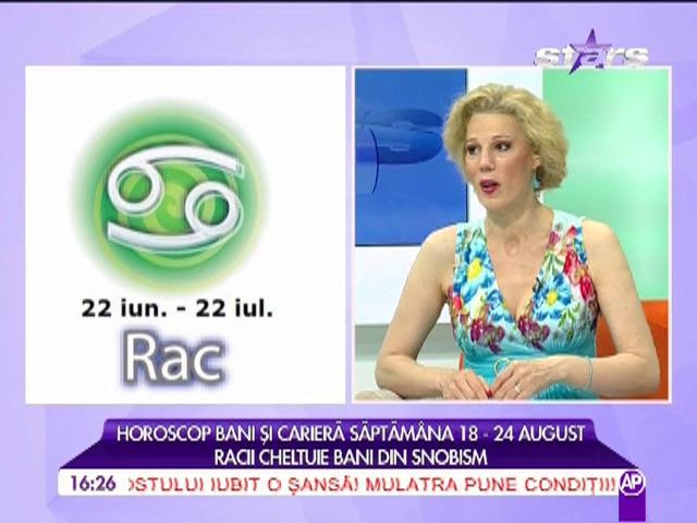 Horoscopul pentru bani și carieră, în săptămâna 18-24 August!