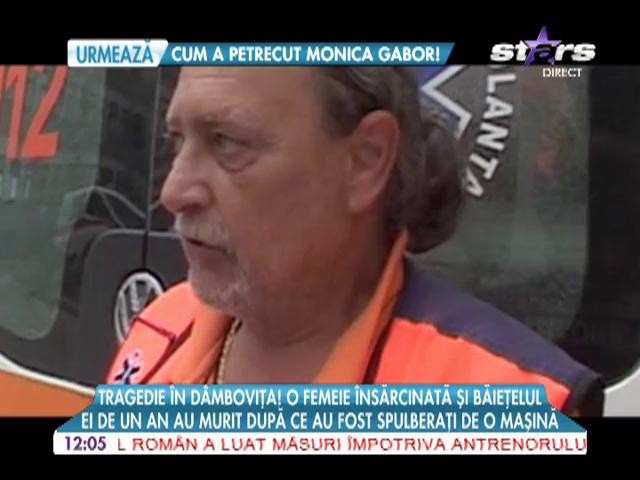 O femeie &icirc;nsărcinată şi copilul ei de doi ani au murit spulberaţi de o maşină