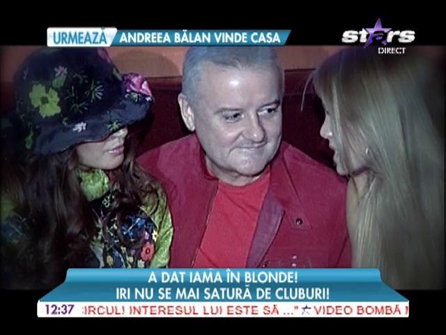 Irinel Columbeanu a dat iama &icirc;n blonde! Nu se mai satură de cluburi