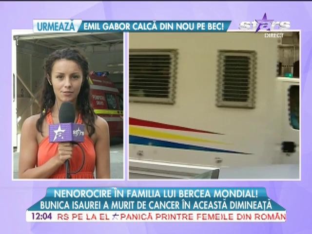 Mama lui Bercea Mondial a murit de cancer, &icirc;n această dimineaţă