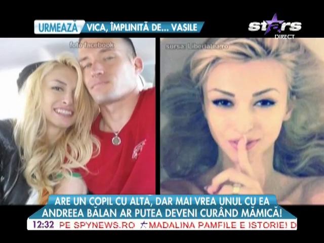 Andreea Bălan ar putea deveni cur&acirc;nd mămică