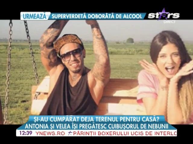 Antonia şi Alex Velea şi-au cumpărat terenul pentru casă
