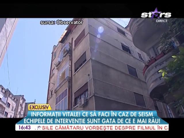 Ce să faci &icirc;n caz de seism