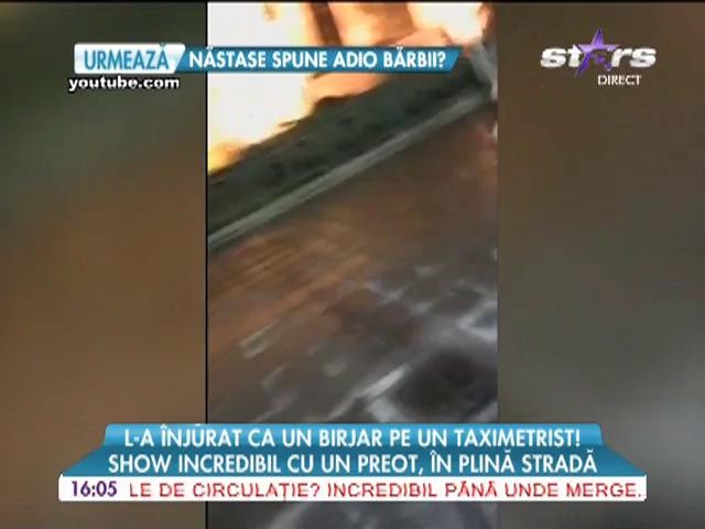 Taximetrist &icirc;njurat de un preot beat
