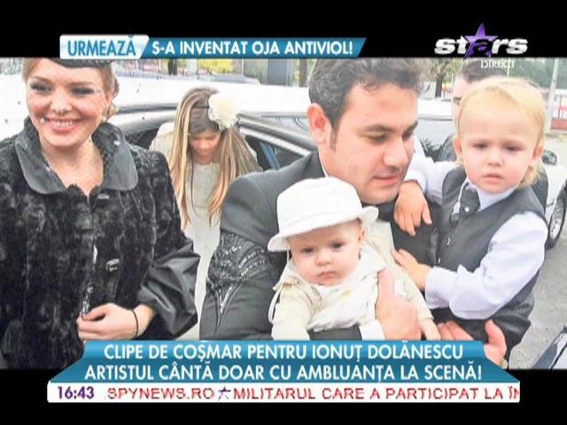 Ionuţ Dolănescu urcă pe scenă doar dacă un echipaj medical este &icirc;n imediata apropiere