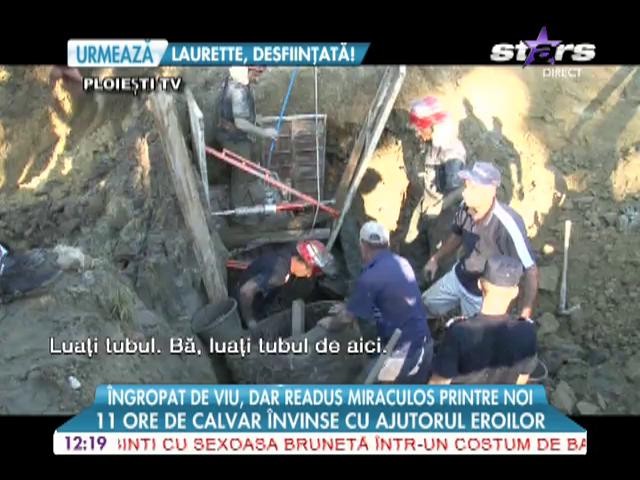 &Icirc;ngropat de viu, dar readus miraculos printre noi