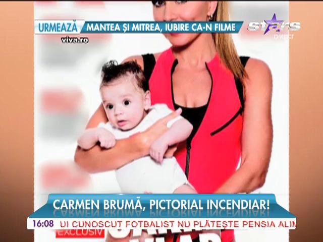 Carmen Brumă, pictorial incendiar!
