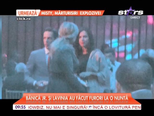 Ştefan Bănică Jr. şi Lavinia ca doi adolescenţi &icirc;ndrăgostiţi, la nunta unui coleg