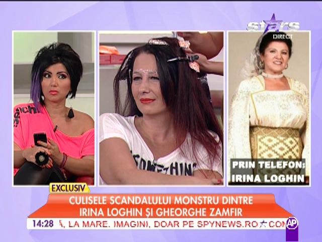 Scandal monstru &icirc;ntre Irina Loghin şi Gheorghe Zamfir