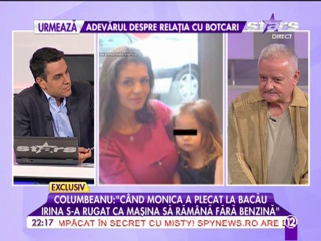 Irinel Columbeanu, despre revederea dintre Monica Gabor cu fiica ei